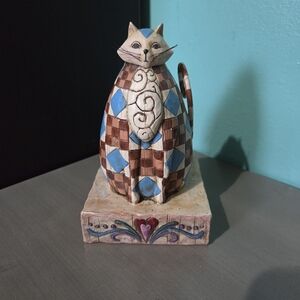 Jim Shore Heartwood Creek Cat Figurine
